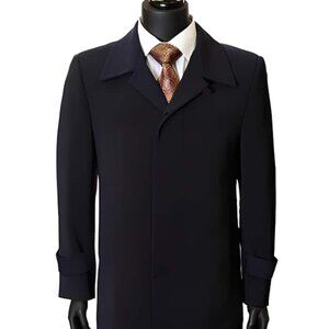 Mens Overcoat - Topcoat For Men - Winter Fabric - full length overcoats for men